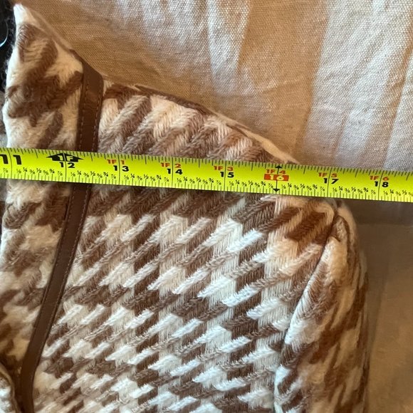 Women's Conrad C petite wool brown/tan/cream blazer sz 14 fall/winter - Picture 4 of 9